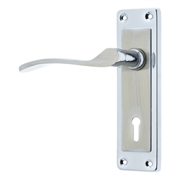 M7A10 - 2 Lever Lockset Wild Star 6"